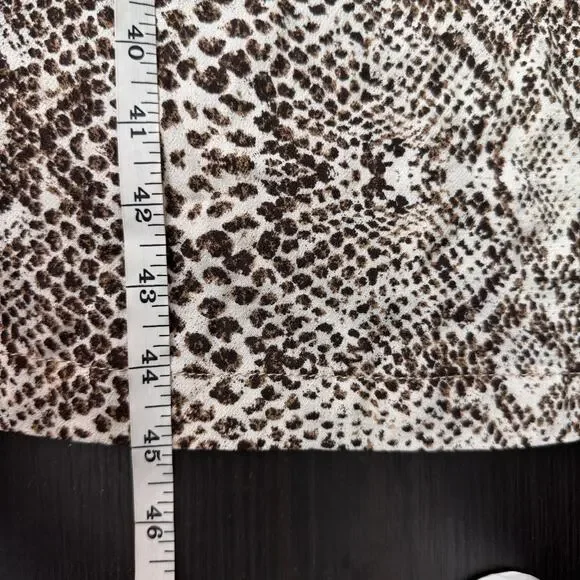 Free People Duster Cardigan Womens Small Wild Nights Snakeskin Snake Print Open - Picture 11 of 12